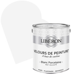 Peinture Velours Blanc Porcelaine Mate 2,5L – Finition Soignée | LIBERON