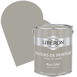 Peinture Velours Brun Eiffel Mate 2,5L – Finition Soignée | LIBERON