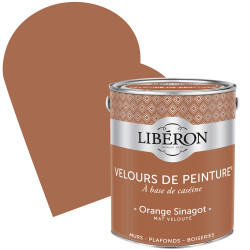 Peinture Velours Orange Sinagot Mate 2,5L – Finition Soignée | LIBERON