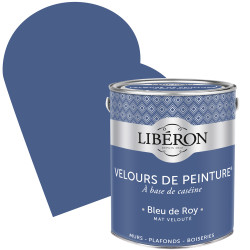 Peinture Velours Bleu de Roy Mate 2,5L – Finition Soie | LIBERON