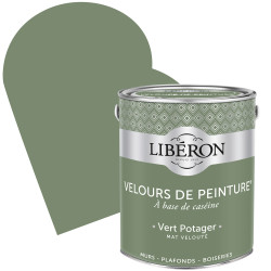 Peinture Velours Vert Potager Mate 2,5L – Finition Douce | LIBERON