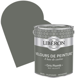 Peinture Velours Gris Plomb Mate 2,5L – Finition Soignée | LIBERON