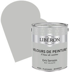 Peinture Velours Gris Sarrazin Mate 2,5L – Finition Douce | LIBERON