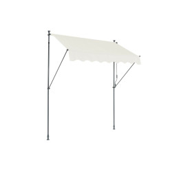 Store banne sur pieds Suva 200 x 130 cm écru