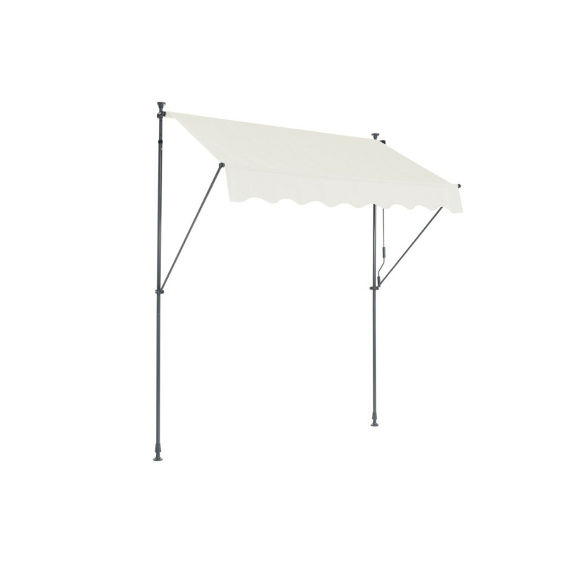 Store banne sur pieds Suva 250 x 130 cm écru