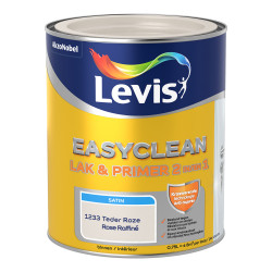 Laque Easyclean Rose Raffiné Satinée 0,75L – Facile à nettoyer | LEVIS