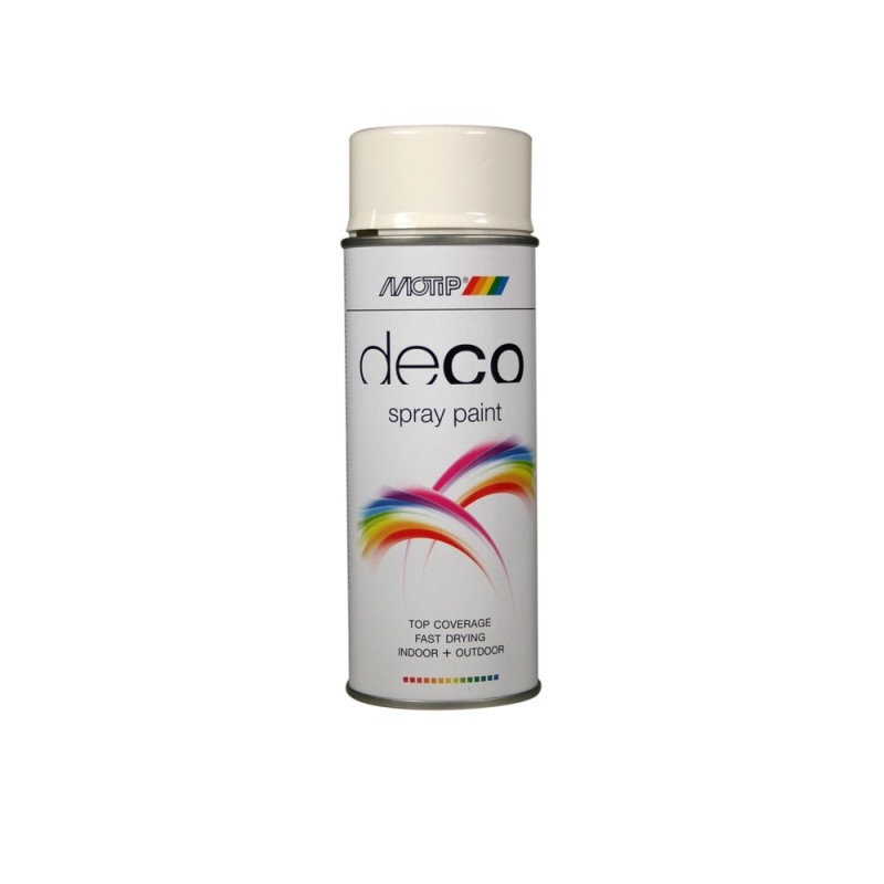 Peinture Deco Paint blanc pur brillante 0,4 L MOTIP