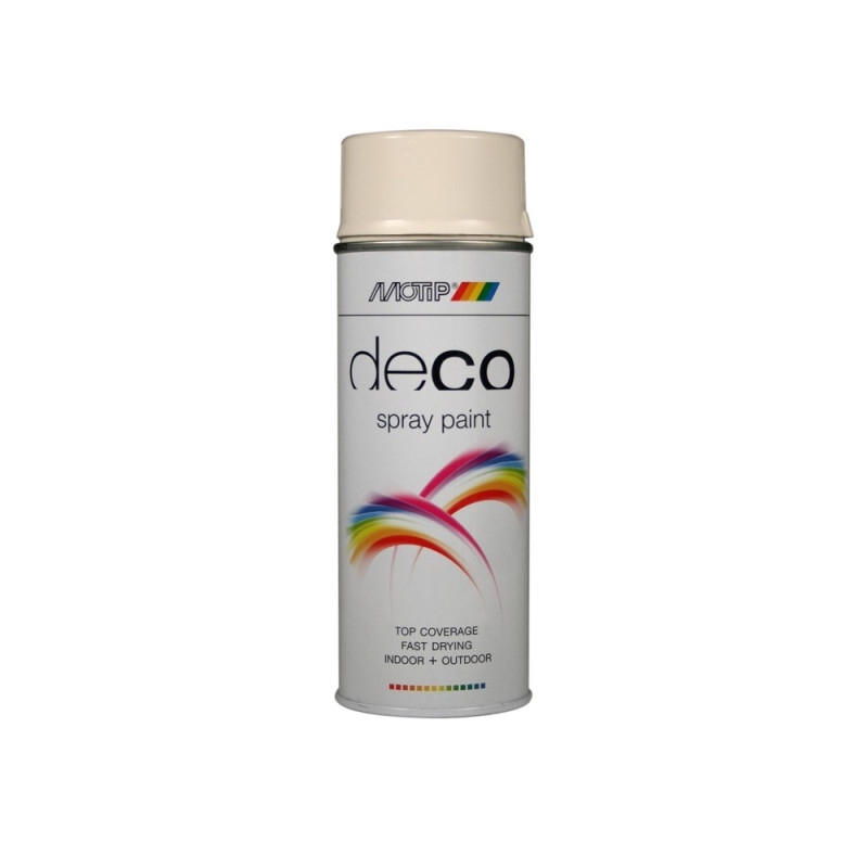 Peinture Deco Paint Blanc Crème Brillante 0,4L – Finition Parfaite