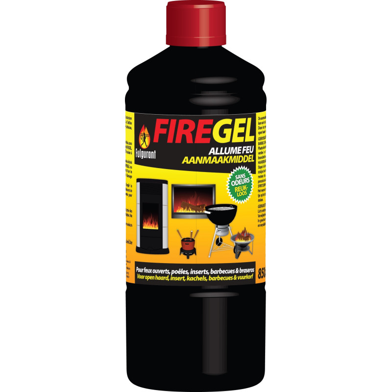 Allume feu gel 0,85 L FULGURANT CHAUFFAGE