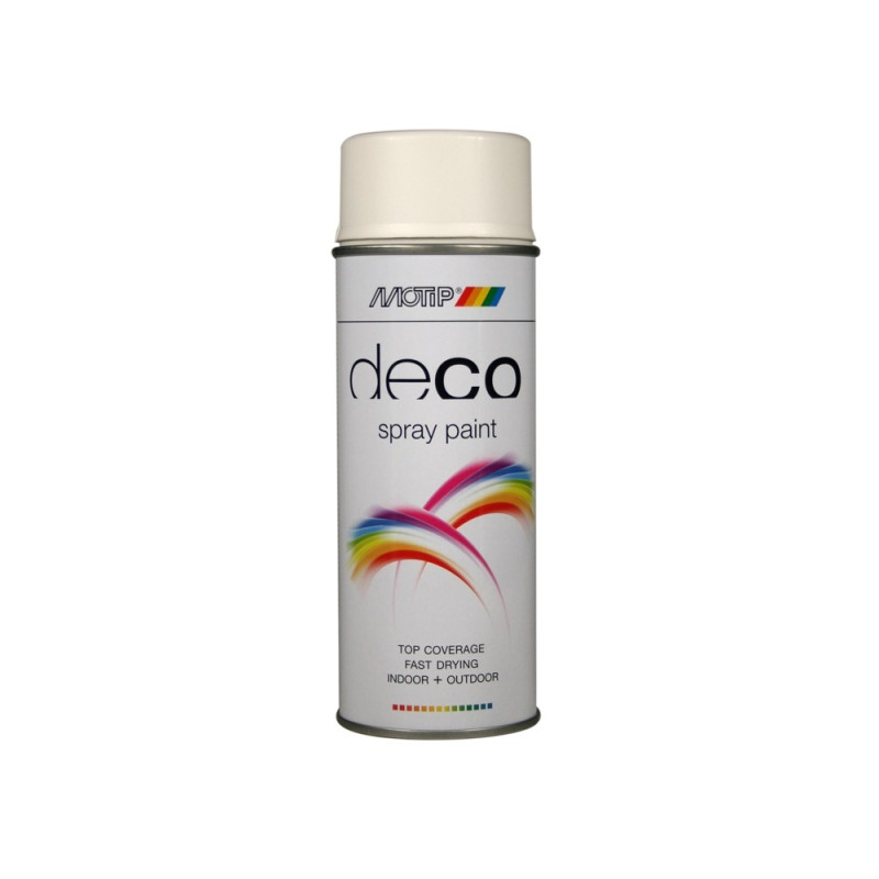 Peinture Deco Paint blanc pur mate 0,4 L MOTIP