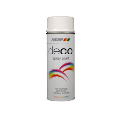 Peinture Deco Paint Blanc Trafic Brillante 0,4L | MOTIP