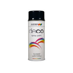 Peinture Deco Paint bleu d'acier brillante 0,4 L MOTIP