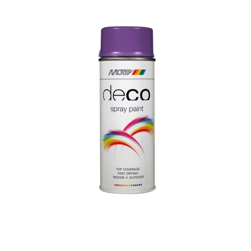 Peinture Bleu Lilas Brillante 0,4L MOTIP – Déco Facile | MOTIP