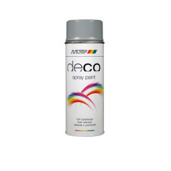 Peinture Gris Argent Brillante 0,4L – Déco Facile | MOTIP