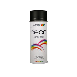 Peinture Deco Paint Noir Profond Mate 0,4L MOTIP – Finition Parfaite | MOTIP