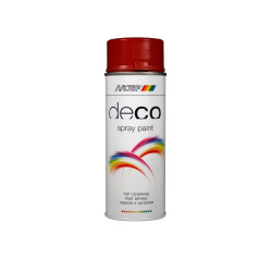 Peinture Deco Paint Rouge Rubis Brillante 0,4L | MOTIP
