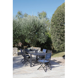 Table de jardin extensible Alice 140-240 x 90 x 75 cm Table de jardin extensible Alice 140-240 x 90 x 75 cm