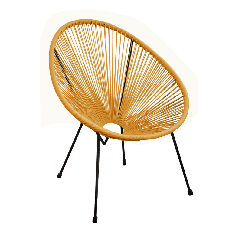 Fauteuil de jardin Rio en fil de résine Fauteuil de jardin Rio en fil de résine