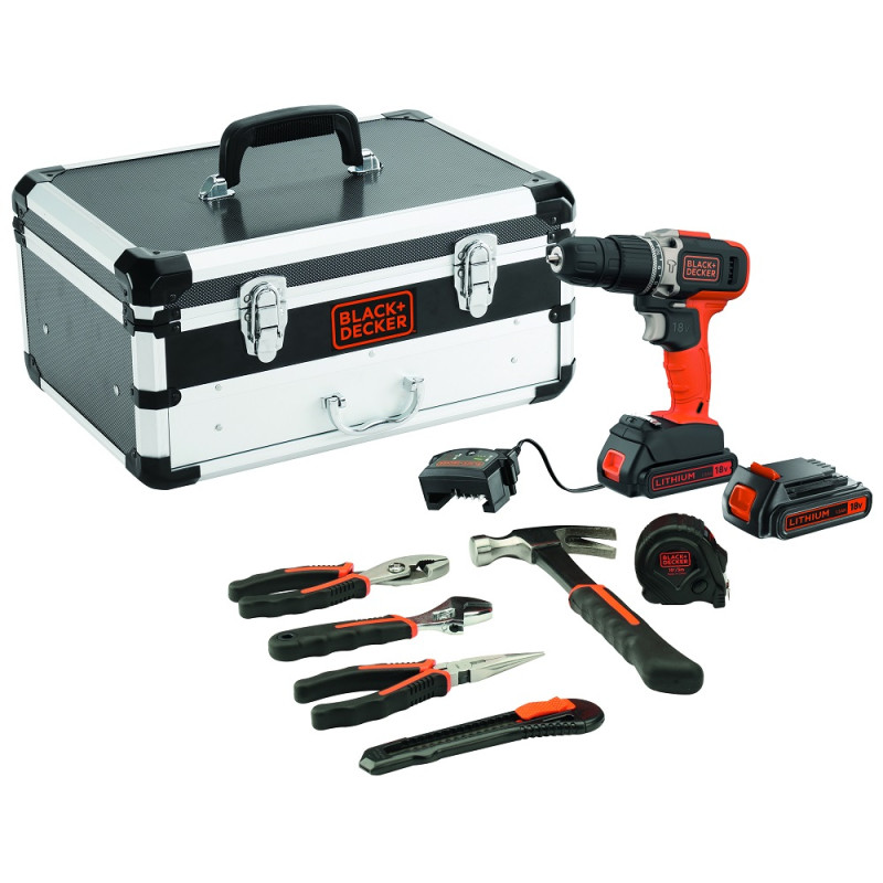 Perceuse-visseuse à percussion sur batterie BLACK&DECKER