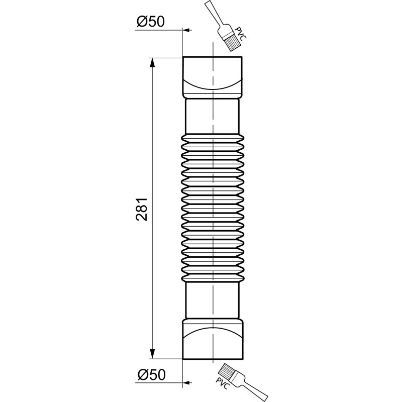 Magicoude universel Ø 50 mm WIRQUIN – Installation facile | WIRQUIN