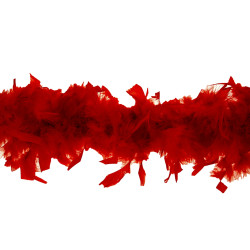 Boa plumes framboise 180 cm – Déco festive | COSY@HOME