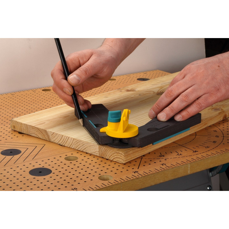Fausse équerre 16 cm – Mesures précises | WOLFCRAFT


