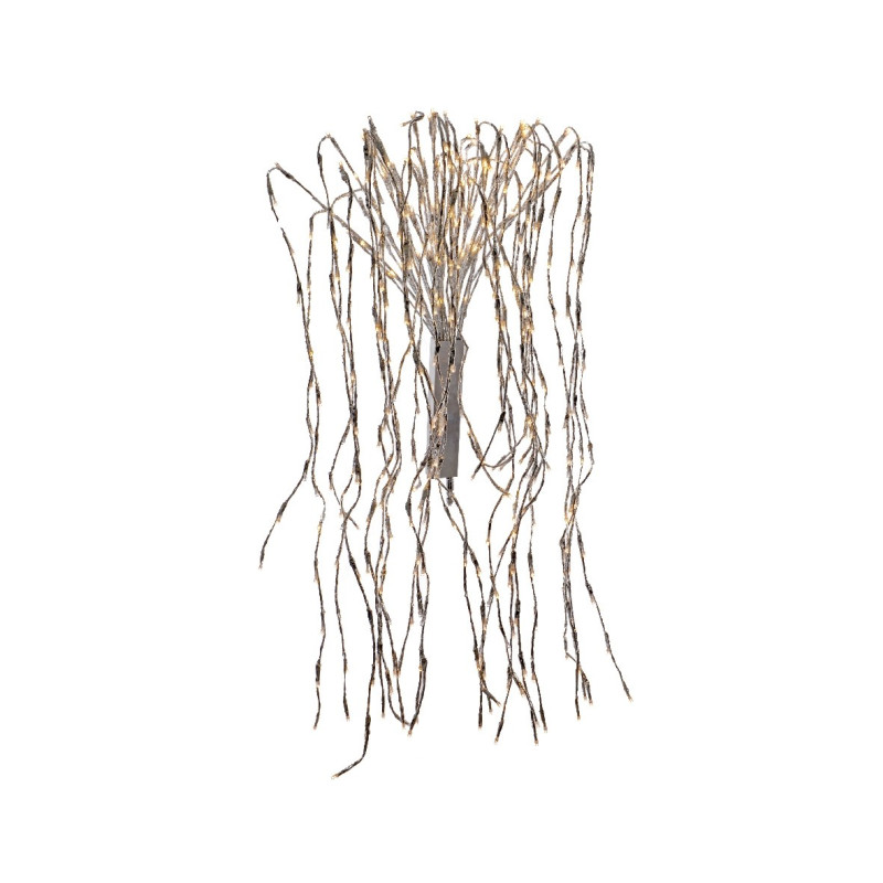 Guirlande de Noël extérieure cascade 440 L blanc chaud | LUMINEO