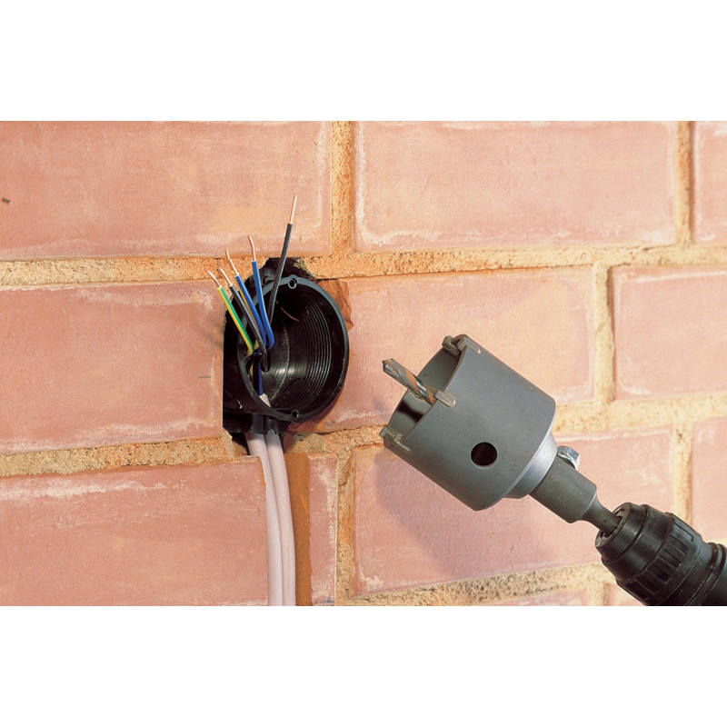 Scie cloche SDS-plus béton 40mm – Coupe précise | WOLFCRAFT Scie cloche SDS-plus béton 40mm – Coupe précise | WOLFCRAFT