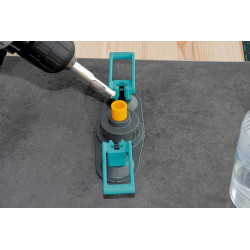 Guide scie cloche diamant céramique – Coupe précise | WOLFCRAFT