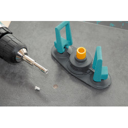 Guide scie cloche diamant céramique – Coupe précise | WOLFCRAFT