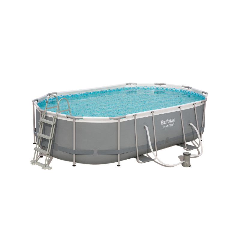 Piscine Power Frame 4,88 x 3,05 x 1,07 m BESTWAY