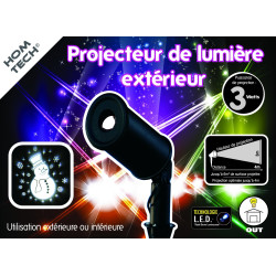 Projecteur Hologrammes Noël Extérieur Blanc Froid – Magie Festive