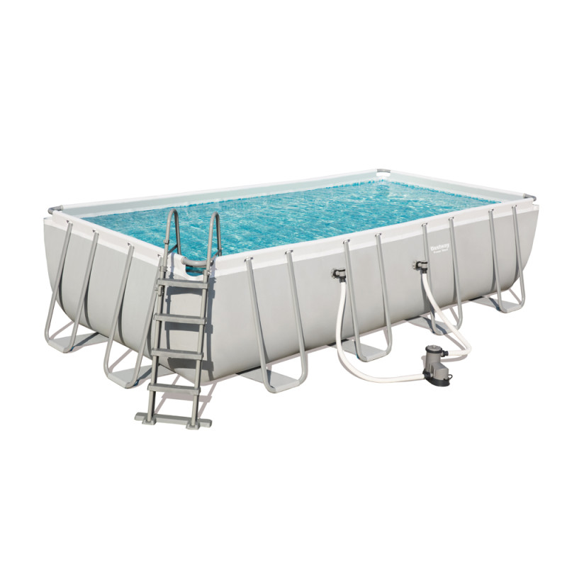 Piscine Power Frame 5,49 x 2,74x 1,22 m BESTWAY