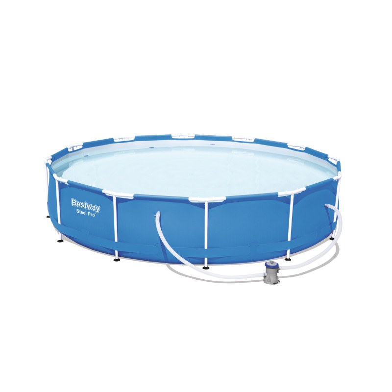 Piscine Steel Pro avec filtre à cartouche Ø 3,66 x 0,76 m BESTWAY