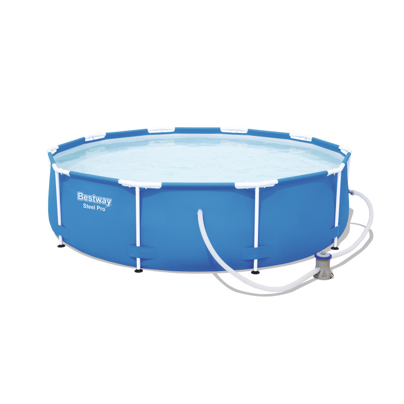 Piscine Steel Pro avec filtre à cartouche Ø 3,05 x 0,76 m BESTWAY