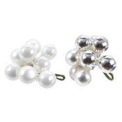 Boules de Noël Verre DECORIS – Éclat Hivernal | DECORIS