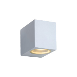 Applique LED Zora Blanche – Éclairage Extérieur | LUCIDE
