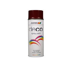 Peinture Deco Paint Rouge Vin Brillante 0,4L MOTIP – Éclat | MOTIP