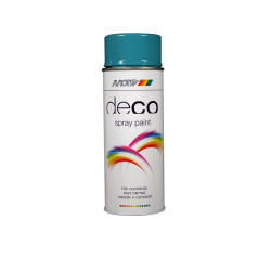 Peinture Bleu Turquoise Brillante 0,4L – Déco Facile | MOTIP