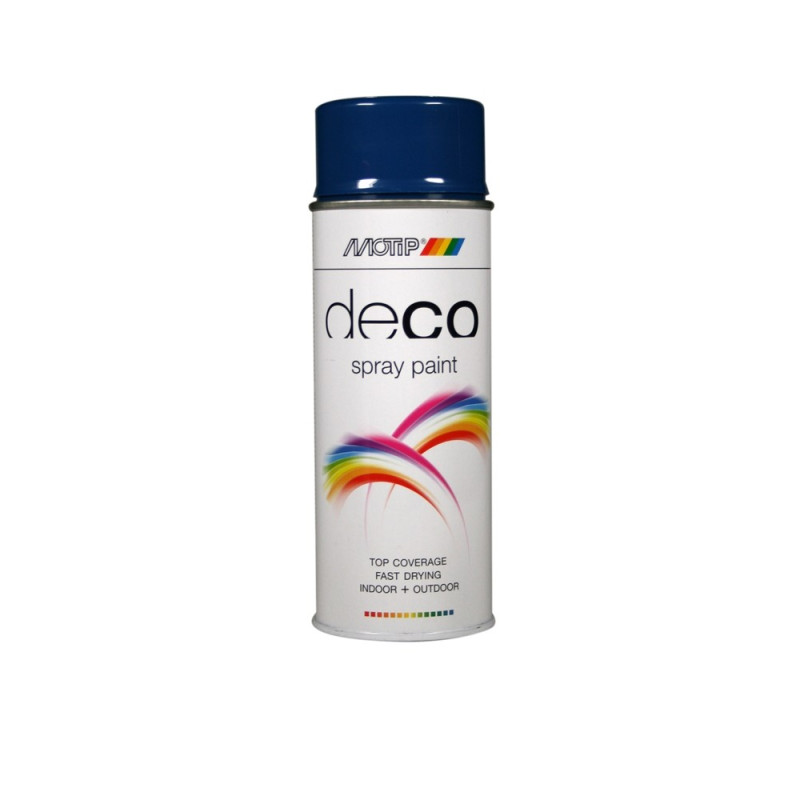 Peinture Deco Paint Bleu Gentiane Brillante 0,1L MOTIP – Finition Parfaite