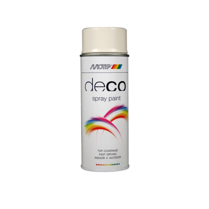 Peinture Deco Paint Blanc Gris Brillante 0,4L – Finition Parfaite