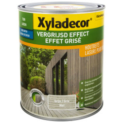 Lasure pour bois extérieur Effet Grisé 2,5 L XYLADECOR