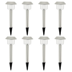 Balise LED Solaire XANLITE 8 pièces – Éclairage Jardin | XANLITE