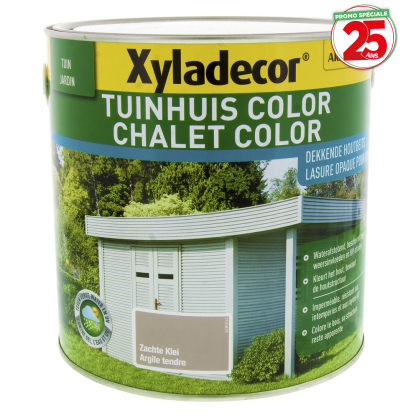 Lasure pour bois Chalet Color argile tendre 2,5 L XYLADECOR