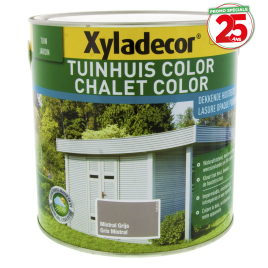 Lasure pour bois Chalet Color gris mistral 2,5 L XYLADECOR
