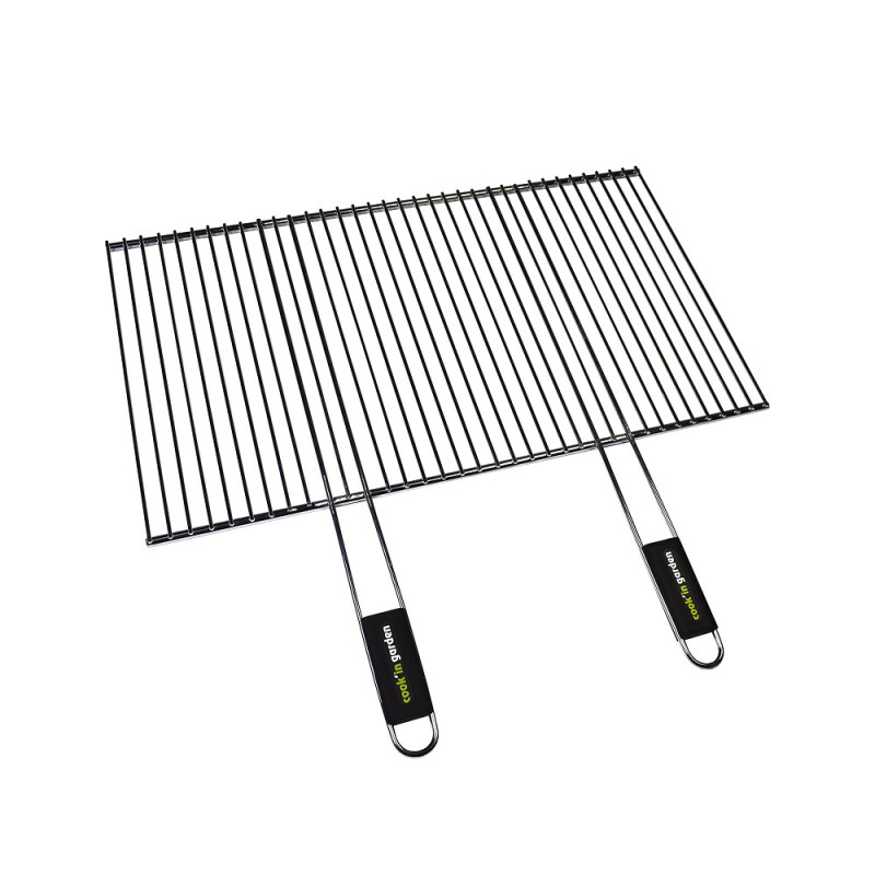 Grille de cuisson recoupable pour barbecue 70 x 40 cm COOK'IN GARDEN