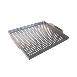 Plateau Inox 39x28cm COOK'IN GARDEN – Cuisson BBQ Parfaite | COOK'IN GARDEN