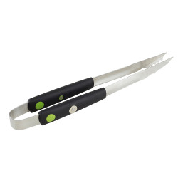Pince BBQ Inox Aimantée – Prise Ferme | COOK'IN GARDEN
