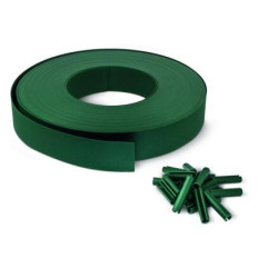 Lanière pour clôture avec clips 48 mm vert GIARDINO