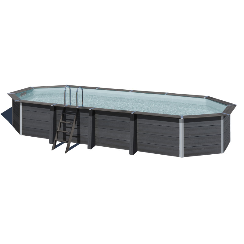 Piscine Avantgarde 8,04 x 3,86 x 1,24 m GRE